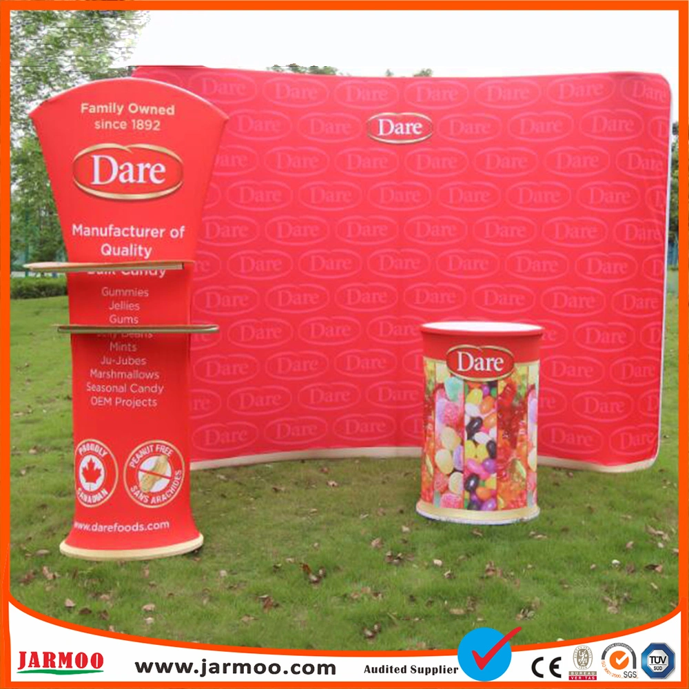 Trade Show Pop up Fabric Display Counter