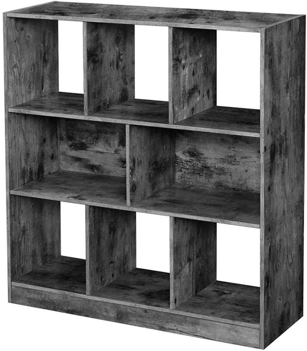 Standing Bookshelf Storage Unit and Display Cabinet for Living Room