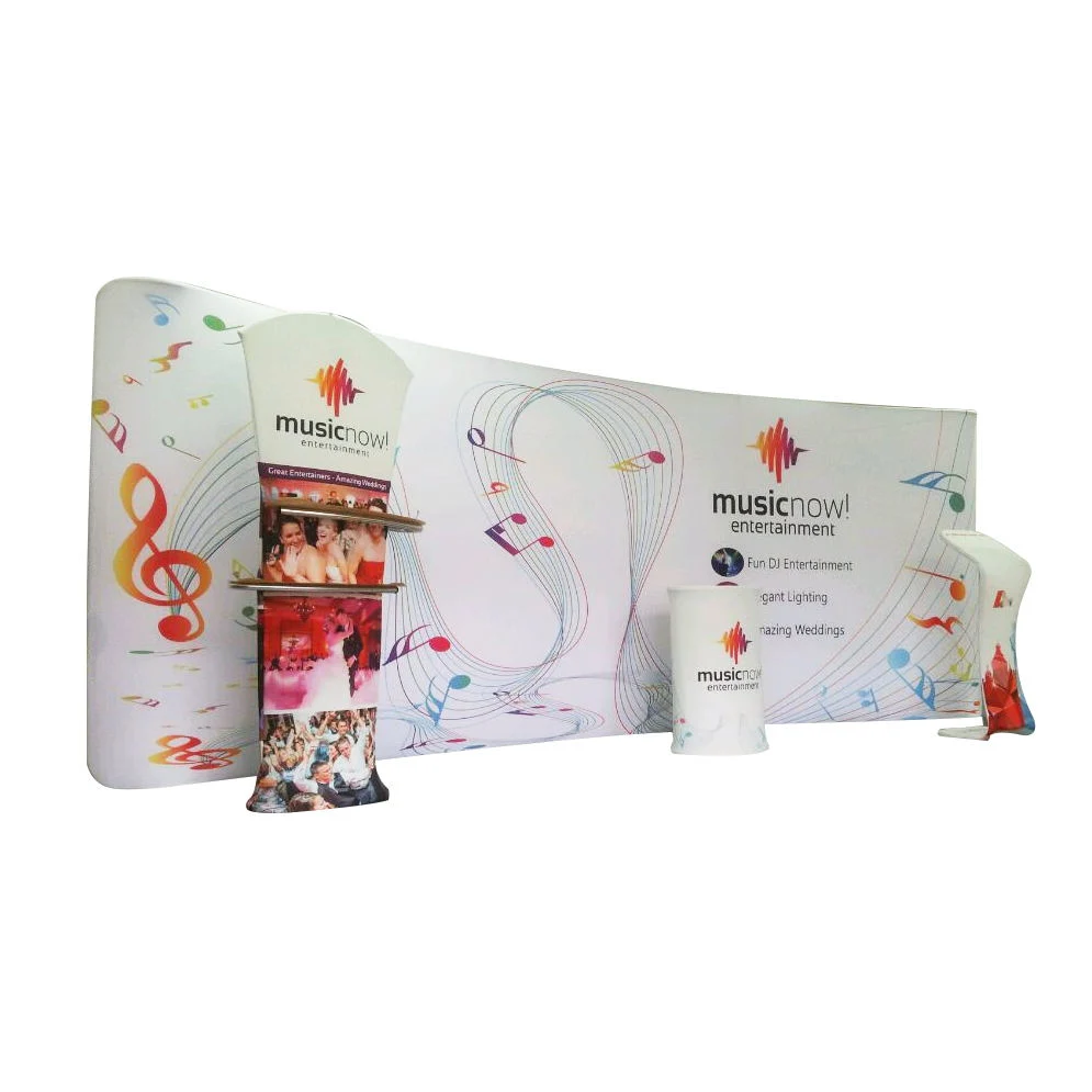 Fabric Display Counter Promotion Pop up Stand