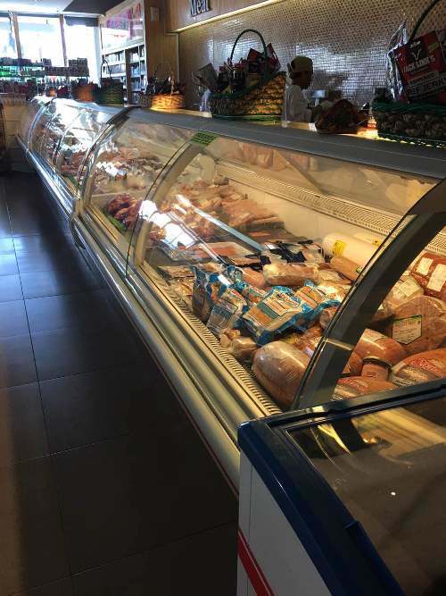 Commercial Front Open Glass Deli Display Case for Sale