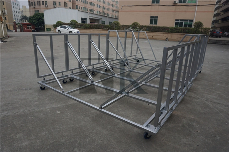 Portable Aluminum Concert Glass Stage Platform Truss Display for Outdoor Performance