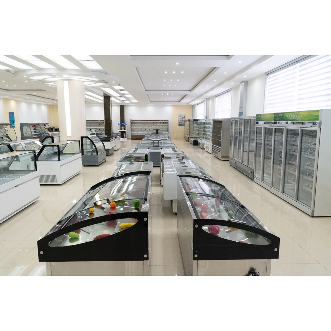 Commercial Shop/Store Supermarket Showcase Display Cabinet Open Cooler