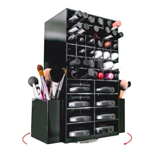 Clear Acrylic Lipstick Display Racks, Acrylic Makeup Display Stand
