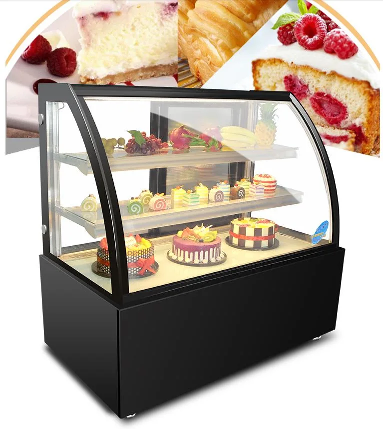 Small Cake Display Cabinet Pastry Refrigerator Showcase Cabinet Display Showcase