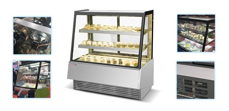 Cake Display Stand Cabinet Refrigerator Showcase for Sale Xzj-F10