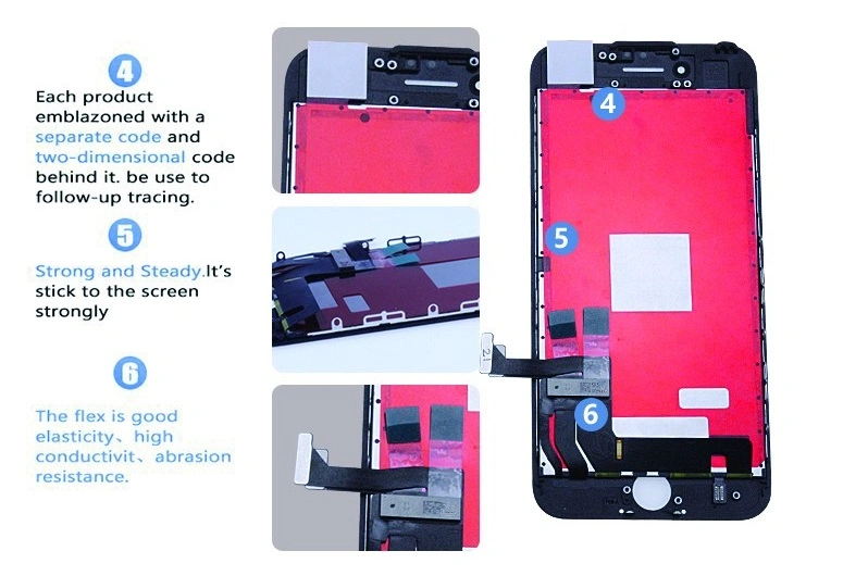 Mobile/Cell Phone LCD Screen Display for iPhone 7 Plus LCD Touch Screen Factory Sharp LCD