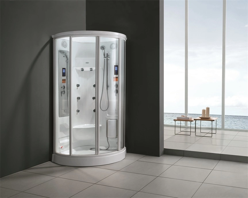 Clear Tempered Glass Steam Shower Cabinet (M-8225)