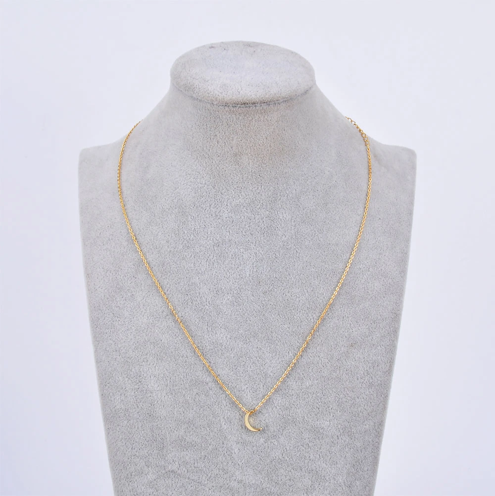 Jewelry Fashion Necklace Women Gold Plated 925 Sterling Silver Necklace Jewelry Gold Necklace