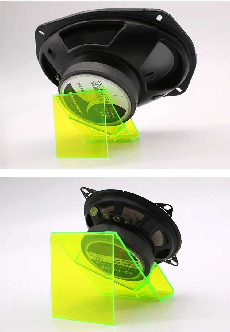 Acrylic Car Speaker Display Rack Retail Horn Sample Display Rack Multi-Size Speaker Universal Display Stand