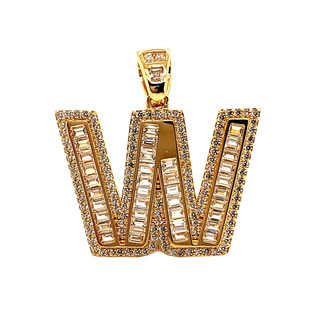 10K 14K 18K Gold Creative Gift/Letter Jewelry Fashion Pendant/Collier