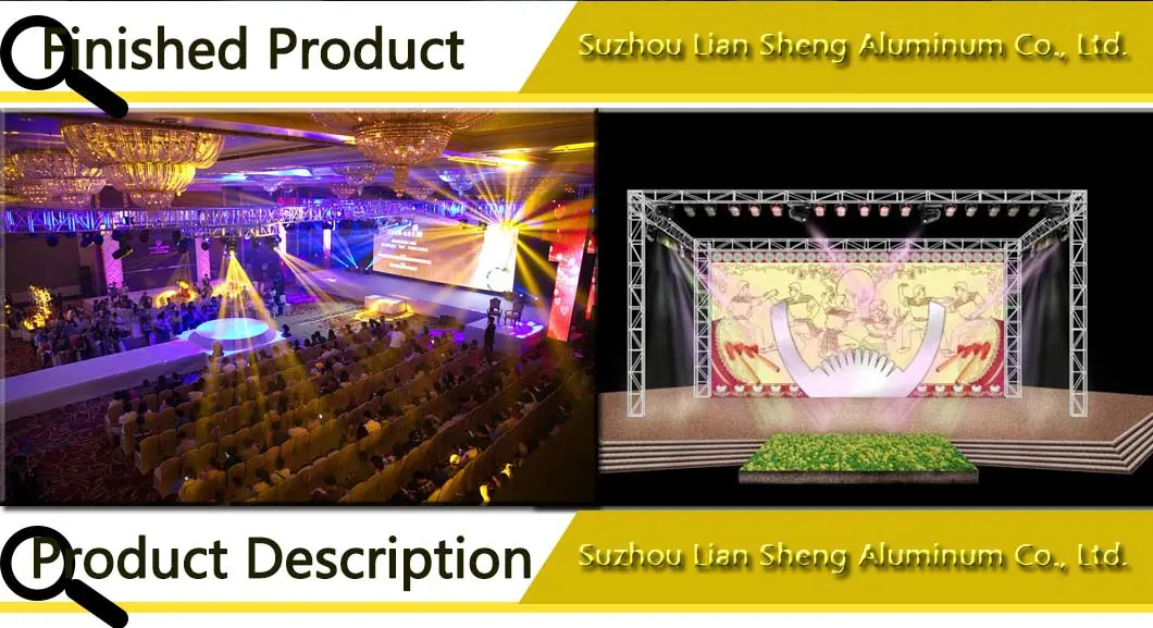 High Quality Outdoor LED Advertising Screen Price Aluminum Truss Pizza Counter Display