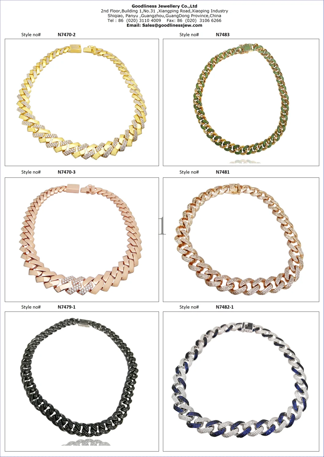925 Silver Custom Diamond Jewelry Jewellery Bracelet Necklace Cubic Zirconia Cuba Chain Fashion Jewelry