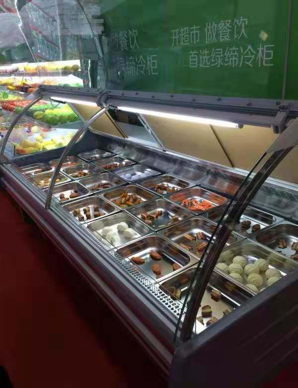 Commercial Front Open Glass Deli Display Case for Sale
