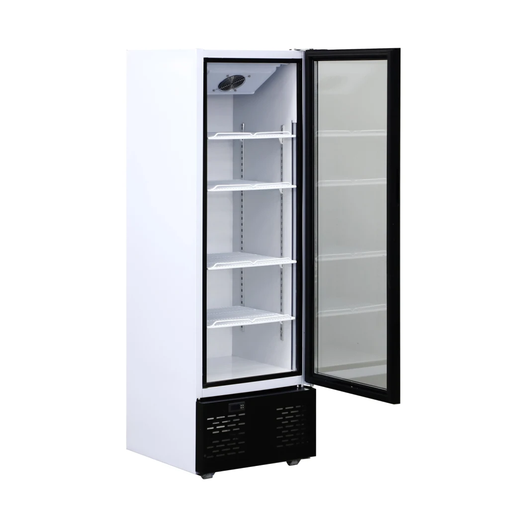 One Single Door Display Refrigerated Cabinet Chiller Cabinet Commercial Freezer
