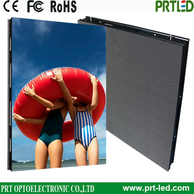 Slim Aluminum LED Display Cabinet 800X1200mm for Outdoor P5