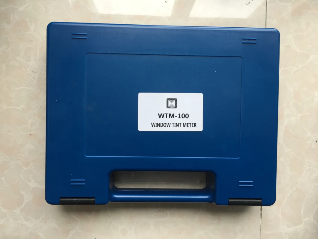 Portable LCD Light Transmittance Tester Window Tint Meter for Glass Wtm-100