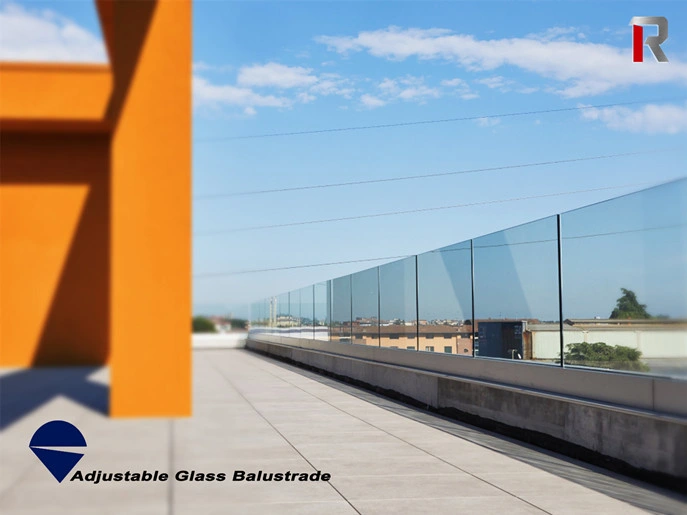 Flexible Glass Balustrade 1kn/U Channel/Glass Railing/Frameless Glass Channel/Aluminium Balustrade
