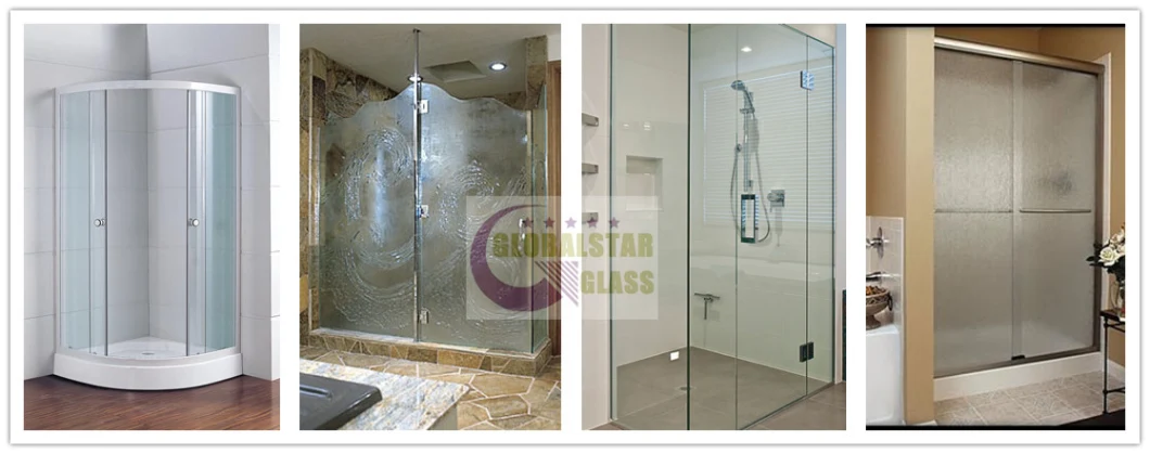 10mm&12mm Toughened/Tempered Glass Door with Cut &Holes