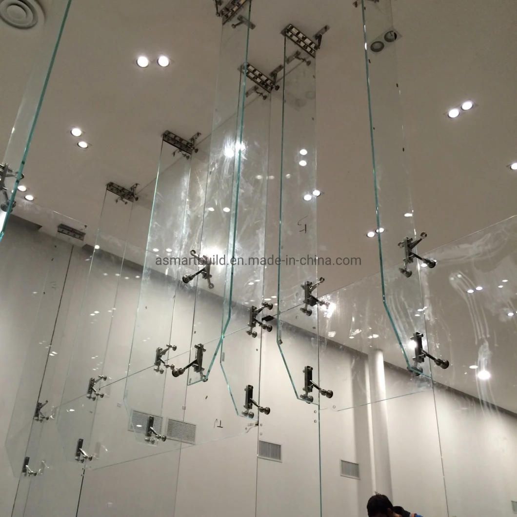 10mm Clear Toughened Glass for Shower Glass Door with Australian Standard