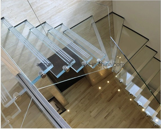 12mm 15mm 19mm Extra Clear Low-Iron Tempered Glass Toughened Glass Laminated Glass Building Glass for Spider Glass Curtain Wall From 20 Years Glass Factory