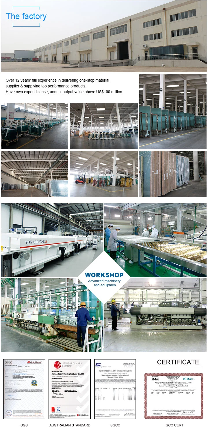 High Performance Safety Customized Sgp Laminated Glass for Building