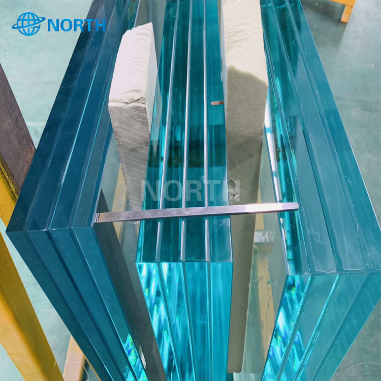 Customized Over Size Clear Tinted Color PVB Sgp Laminated Glass Safety Glass