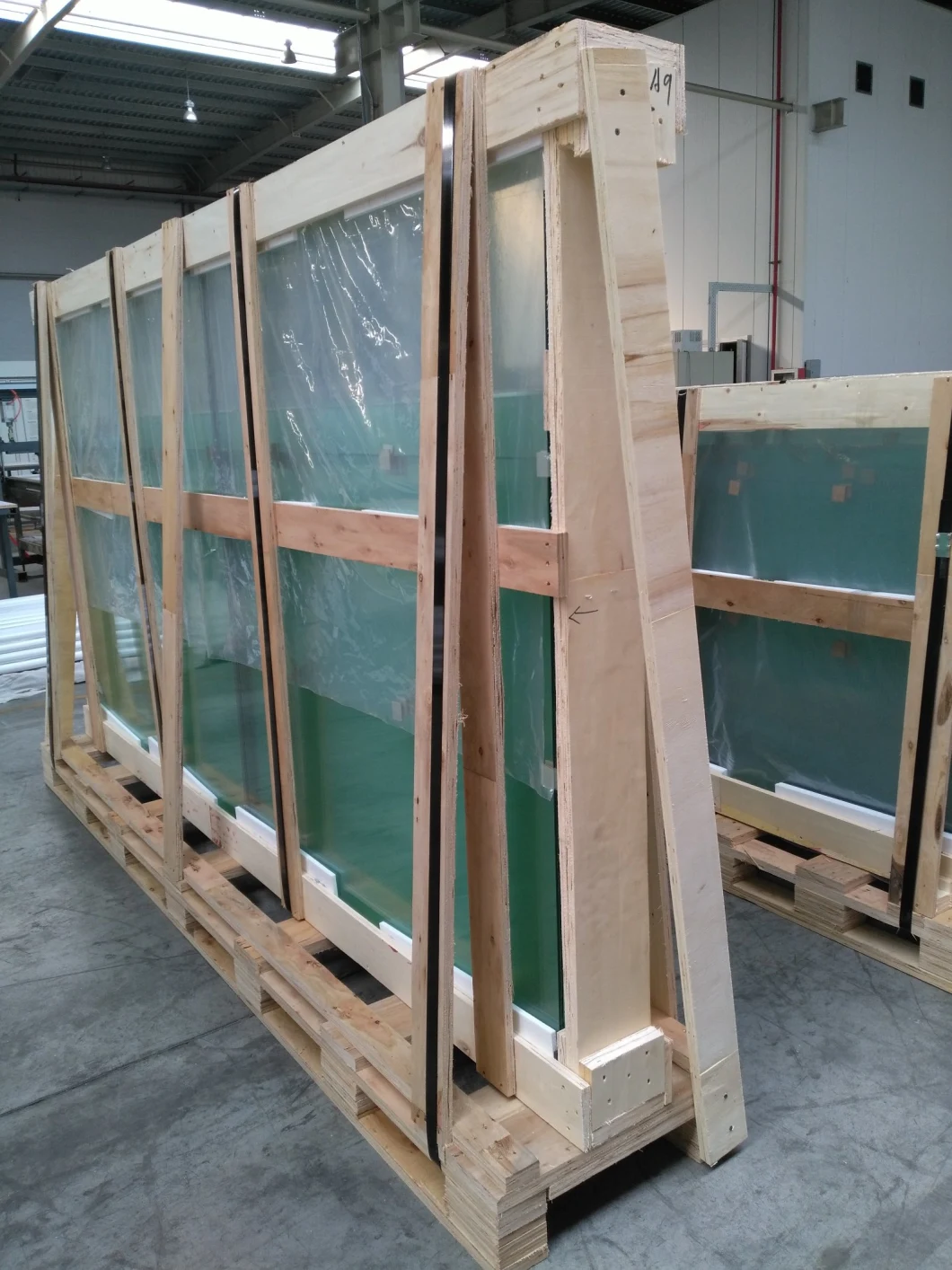 Frosted Laminated Glass for Hotel Bathroom Glass Door in USA Hotel Chain Project