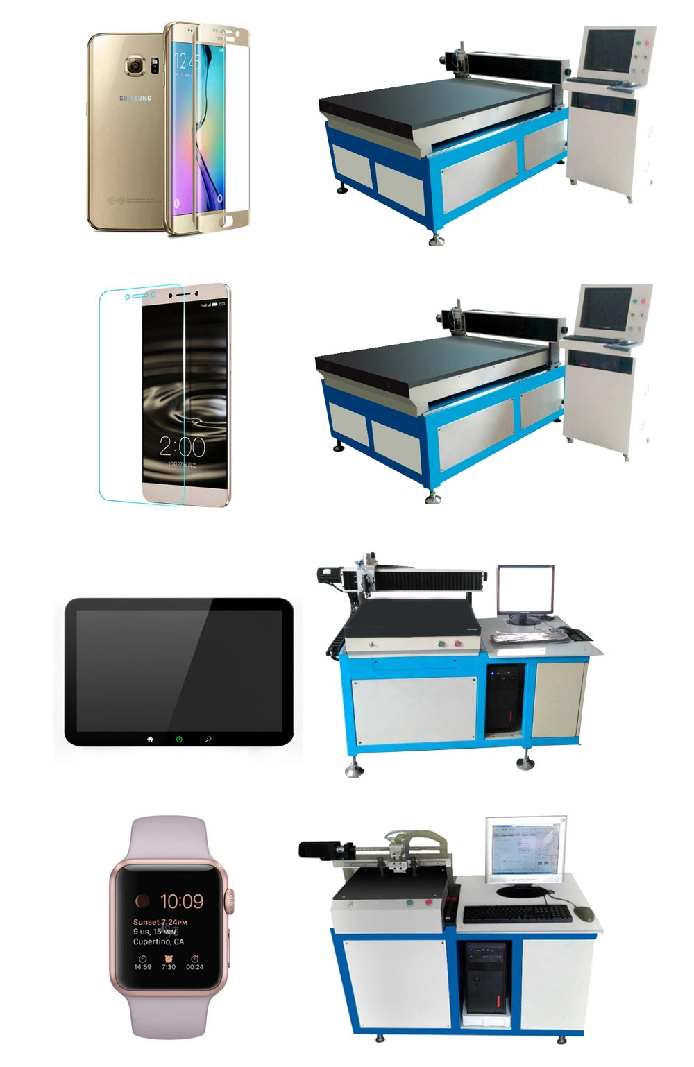 Chinese Manufacturing CNC Cutting Machine for Architecture Glass