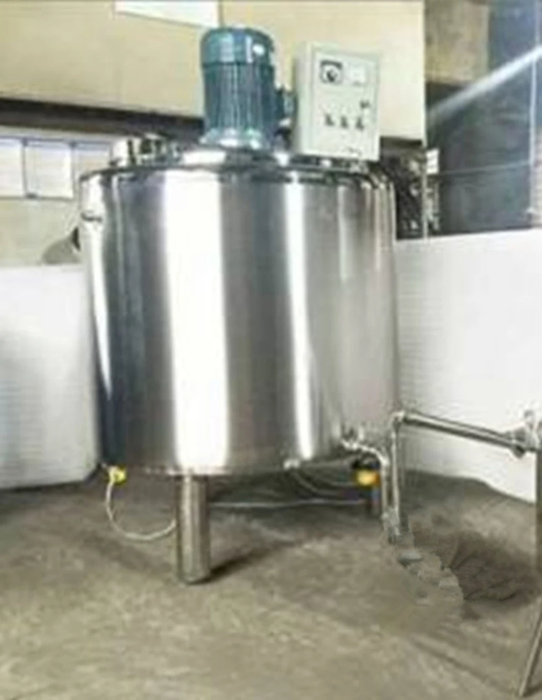 Jacketed Mixing Cooling Heating Holding Blending Fermentation Tank