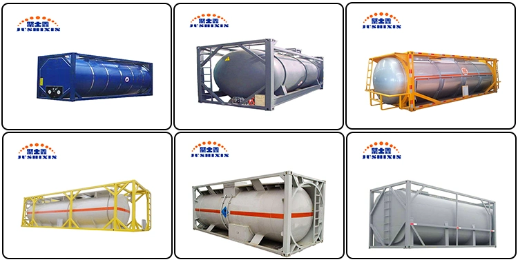 20 FT 40 Feet ISO Sulfuric Acid Chemical Storage Tank Container
