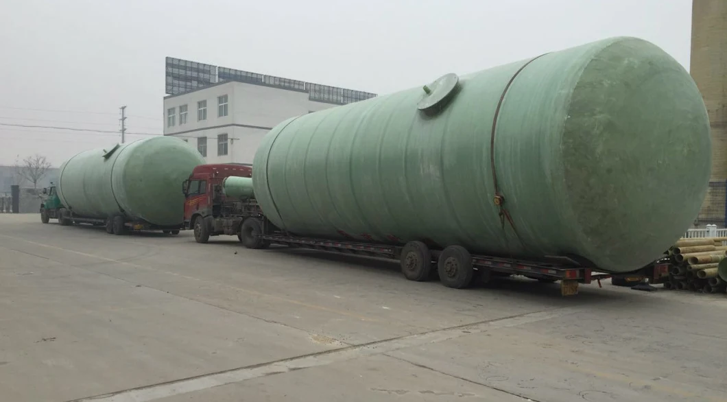 FRP GRP Tank Chemical Fuel Tank Transportation FRP Fiberglass Tank