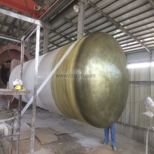 Horizontal FRP GRP Tank Insulate Chemical Storage Tank FRP Tank