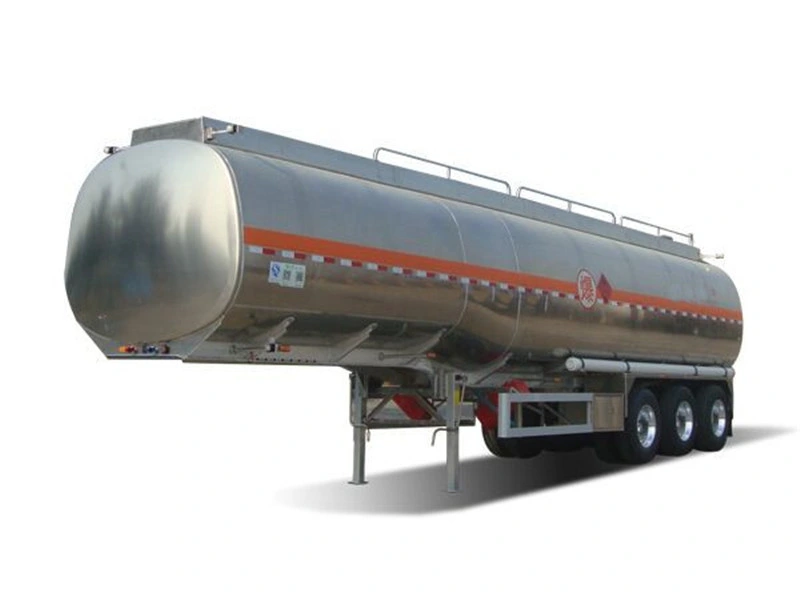Oil or Sulfuric Acid Liquid Transport Tank Trailer