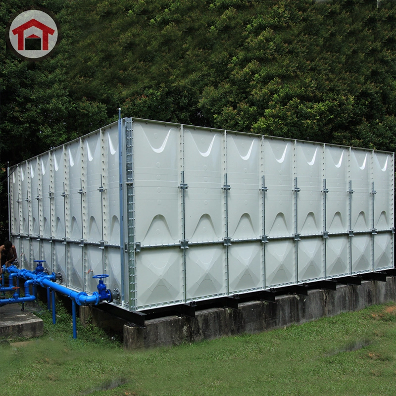 Environmental Assembled SMC/FRP/GRP Panel FRP Water Tank