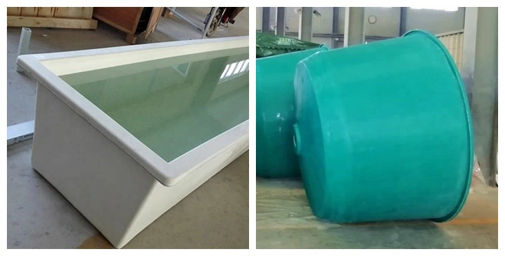 Wholesale Circulating Water Tank GRP Professional Aquarium Fiberglass Koi Pond