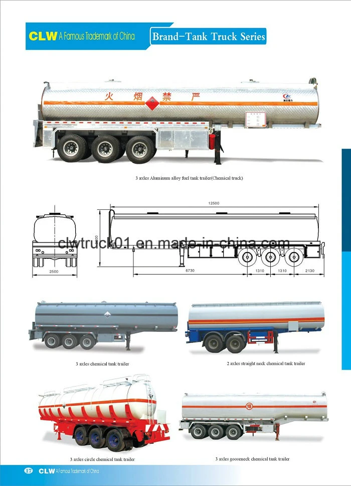 Acid Alkaline Liquid Storage Delivery Chemical Tank Truck for Sale