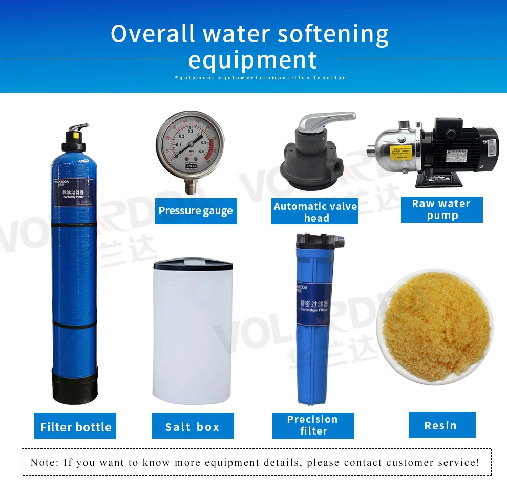 Overhead Tanks Price with FRP Tank Hardness Removal Water Softener