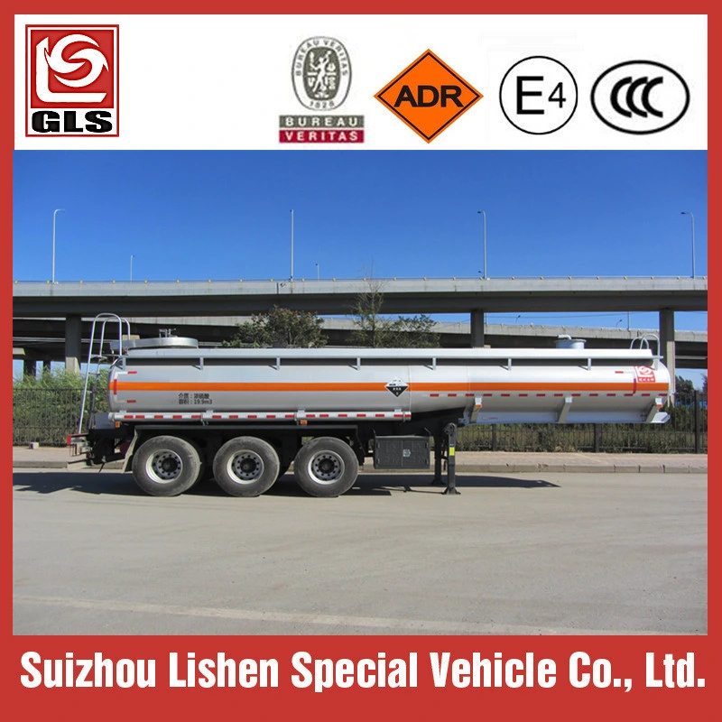 20m3 Hydrochloric Acid Tank 20000 Liters Concentrated Sulfuric Tanker Trailer Factory Direct Supply