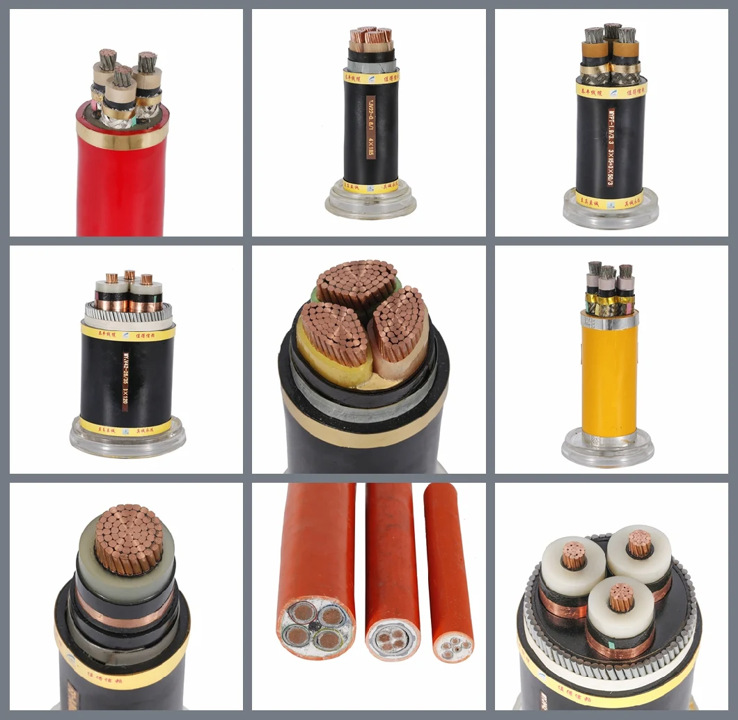 Low Voltage Power Cable XLPE Insulation Steel Wire Armoured Flame Retardant
