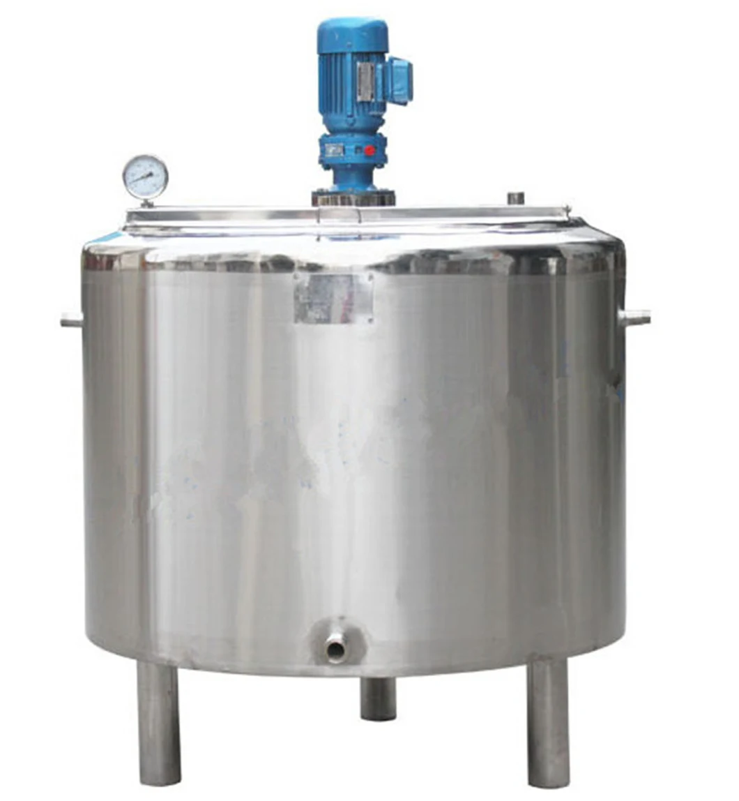 Milk Pasteurizer Fermentation Tank Batch Pasteurizer Cooling Tank Jacketed Tank