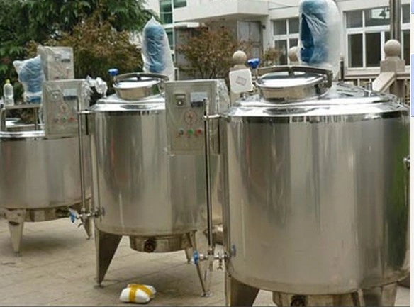 Milk Pasteurizer Fermentation Tank Batch Pasteurizer Cooling Tank Jacketed Tank