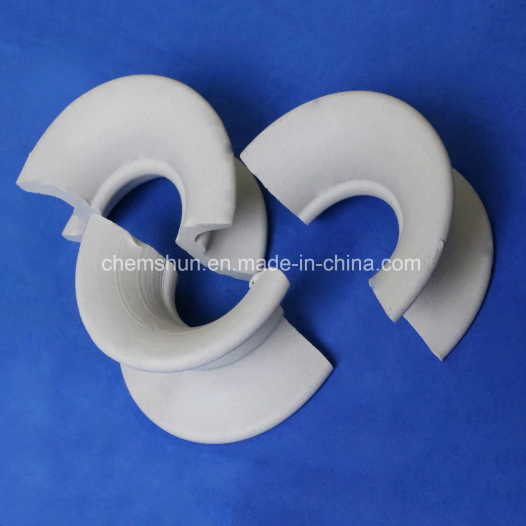 Ceramic Saddle for Chemical Tower with 17~23% Al2O3-China Supplier