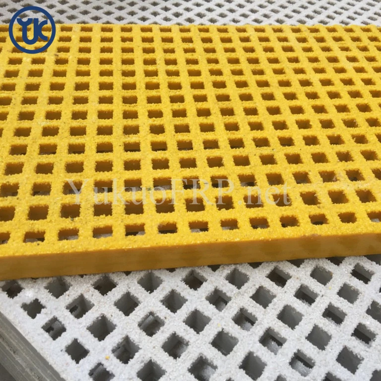 Wear Resistant Acid and Alkali Resistant Long Life Cycle FRP Grating