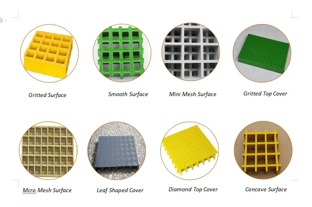 Strong Corrosive Resistant FRP/GRP Grating in Chemical Factory