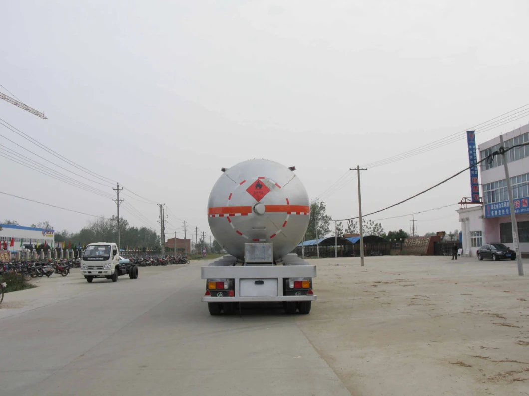 High Quality Chemical Liquid Tank Trailer / Hydrochloric Sulphuric Acid Tanker Semi Truck Trailers