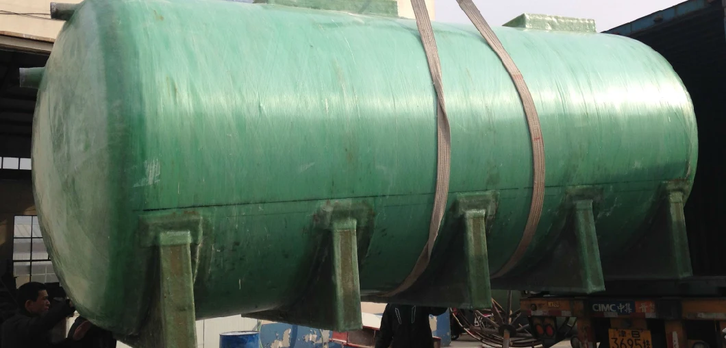 Hot Sell GRP Water Tank Fiberglass Horizontal Transmission Underground Tank