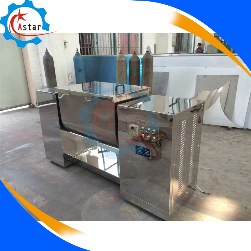 Horizontal Tank Type Mixer Blender for Pharmaceutical, Spice, Chemical and Food Powder