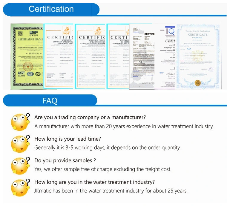 Fiberglass Tank Resin Regeneration Water Softener System Is Similar with Cation Exchange Water Softener Equipment