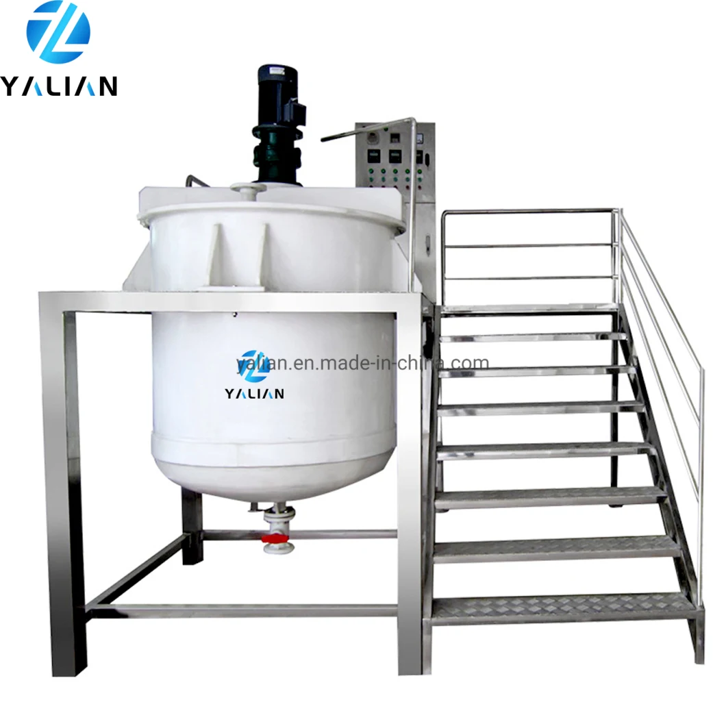 Anti Corrosive PP Mixer for Bleach Hypochlorite Mixing Tank for Strong Acid and Alkali