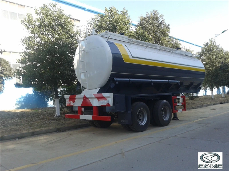 China Manufacturer 2 Axles 98% Concentrated Sulfuric Acid Tank Semi Trailer